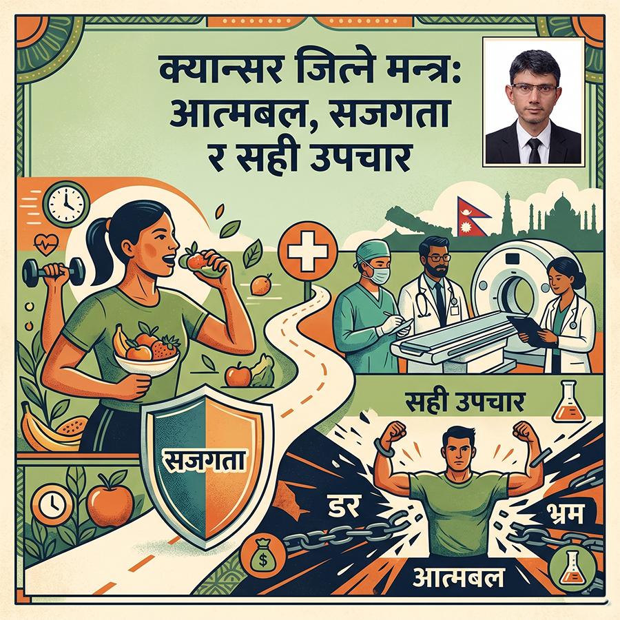 क्यान्सर जित्ने मन्त्र: आत्मबल, सजगता र सही उपचार विधि | Cancer Awareness