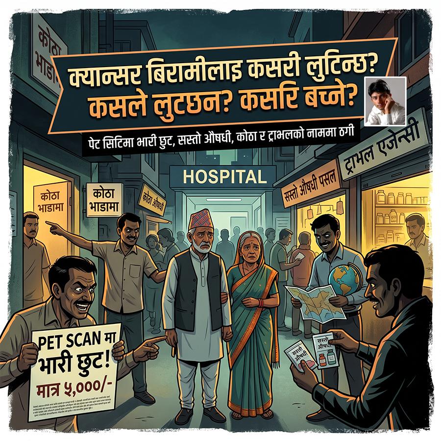 क्यान्सर उपचारको चक्रव्यूह: बिरामी कसरी लुटिन्छन् र बच्ने उपाय (एक केयरटेकरको प्रत्यक्ष भोगाइ)